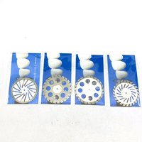 Big Size laboratorium dentystyczne polerowanie diament dwustronna tarcza tnąca do cięcia dentystycznego tynk tarcza koła laboratorium dentystyczne narzędzie 40 i 45mm 6